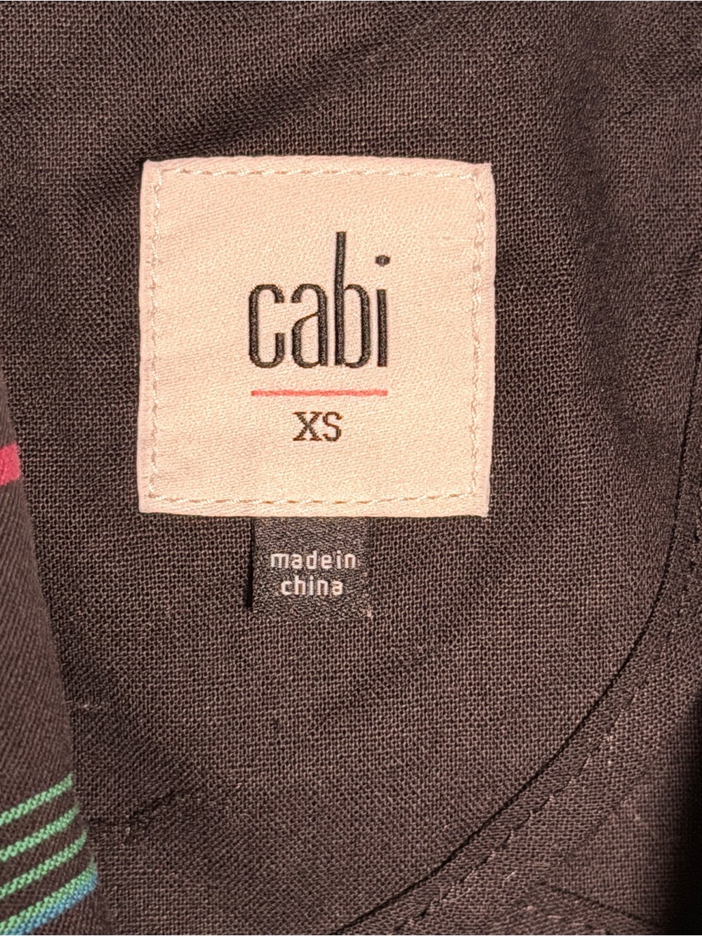 Cabi Plaid Blazer in Navy, Green, and Red Holiday Christmas Office Party - Picture 2 of 11